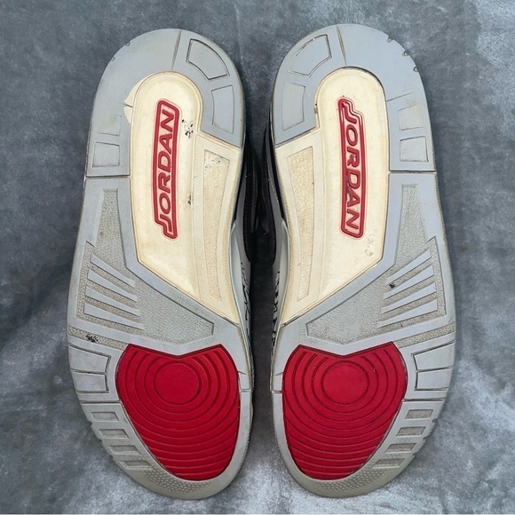 Nike Air Jordan Legacy 312 Wolf Grey Lace Up Sneakers Size 10 - Picture 8 of 10